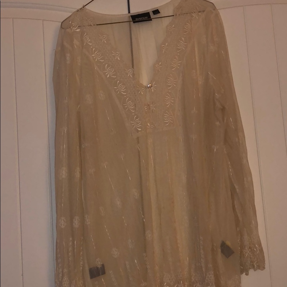 See through blouse